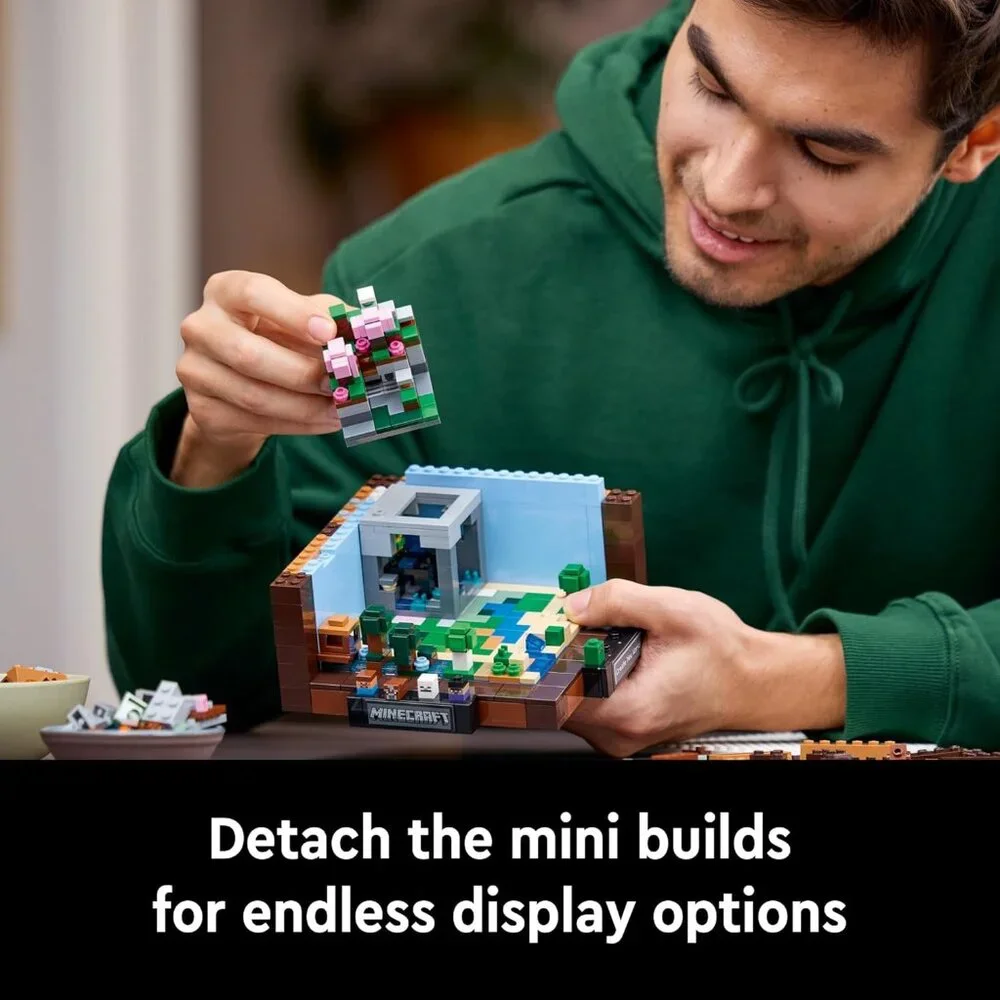 New LEGO Minecraft Crafting Table Toy Building Set 21265 Minecraft Figures, Mobs